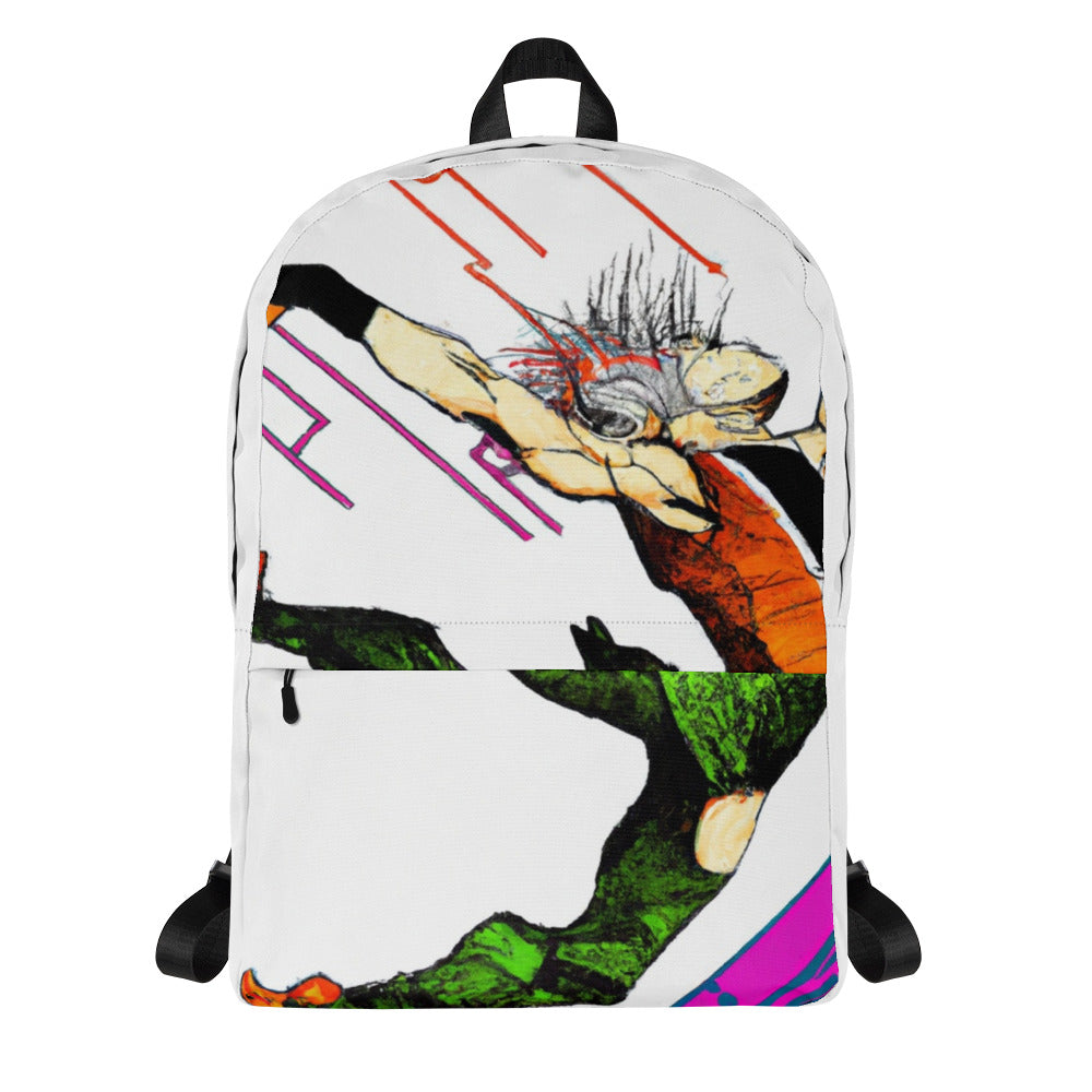 Cyberpunk Electric Male Dancer Backpack