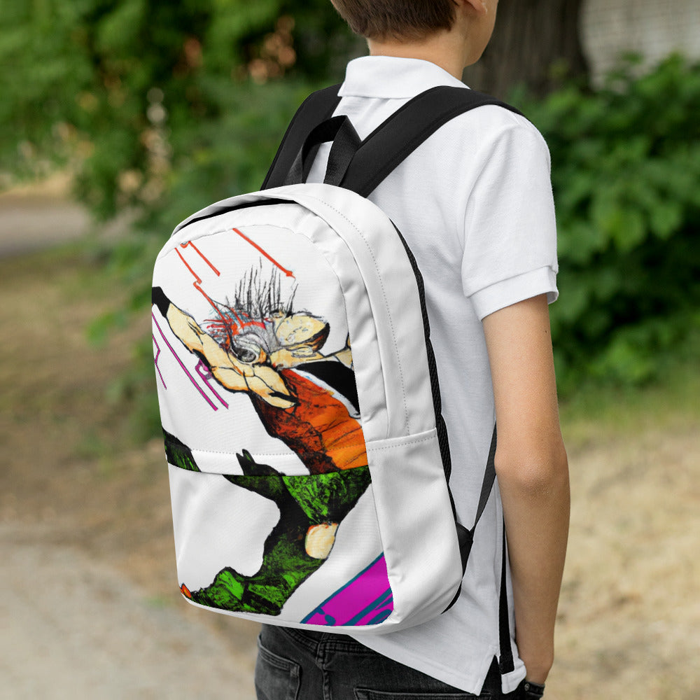 Cyberpunk Electric Male Dancer Backpack