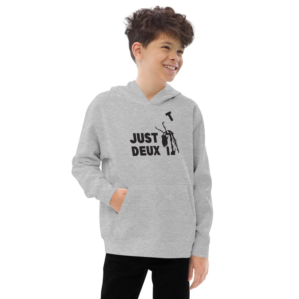 Just Deux It Throw Kids Fleece Hoodie