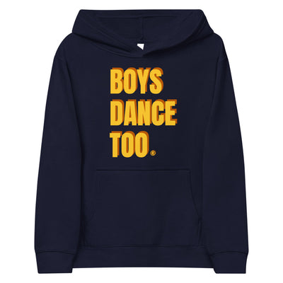 Boysdancetoo® Bold  Print Youth Fleece Hoodie