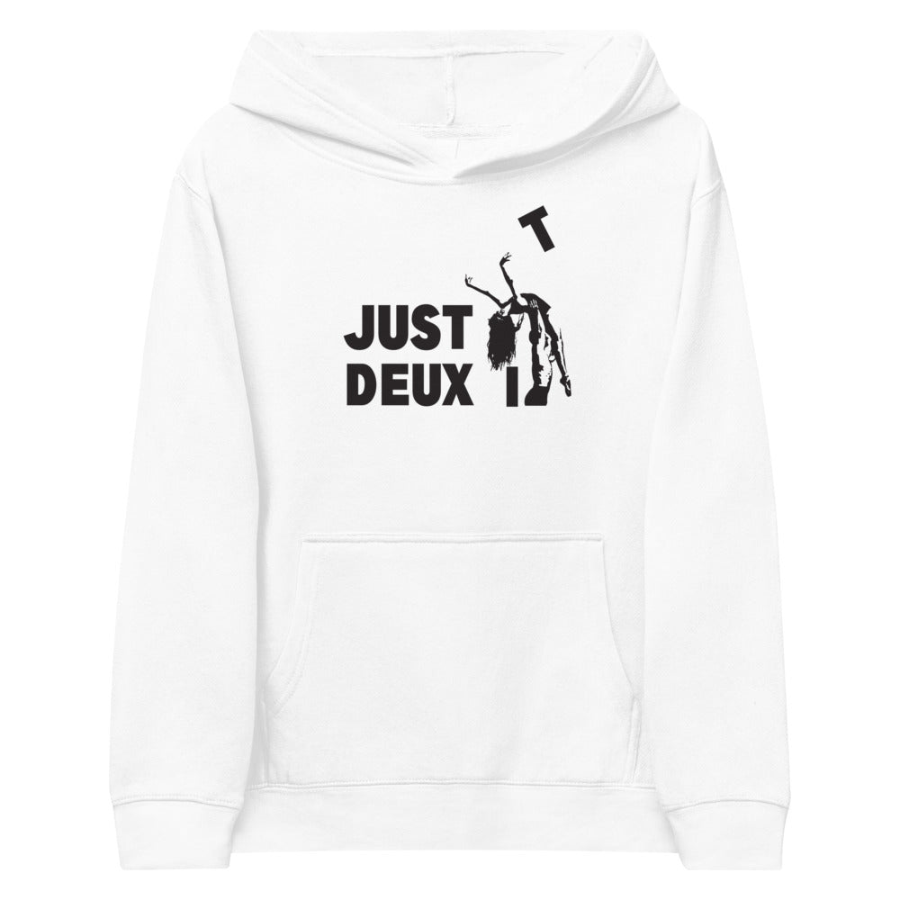 Just Deux It Throw Kids Fleece Hoodie