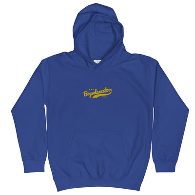 Boysdancetoo® Sport Script Embroidered Kids Hoodie