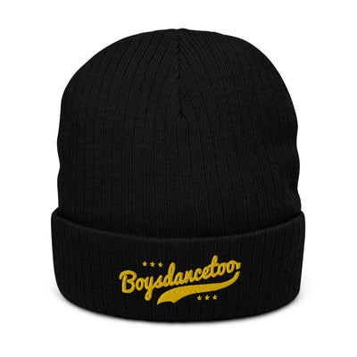 Boysdancetoo® Sport Script Embroidered and Recycled Beanie