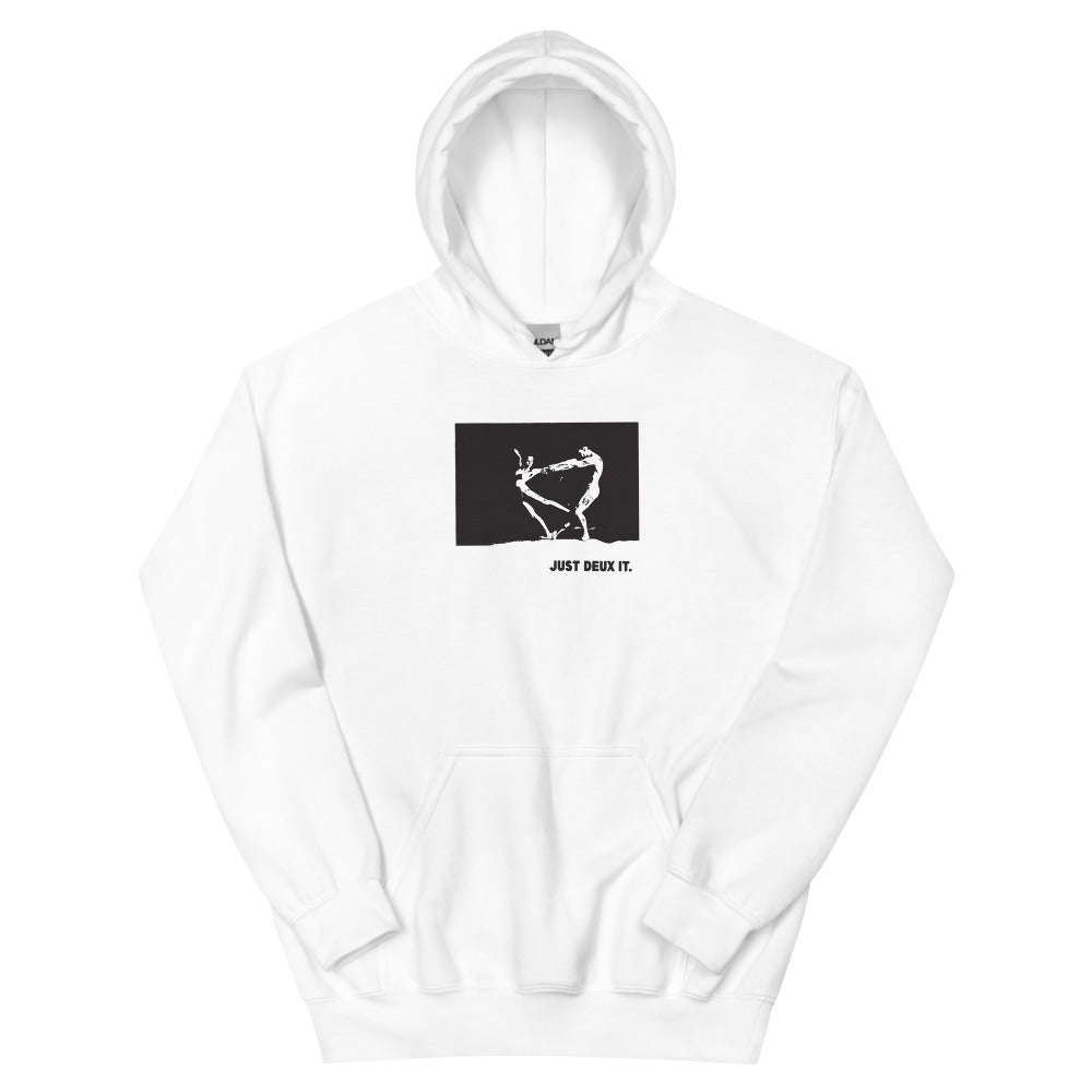 Just Deux It Contemporary Adult Unisex Hoodie