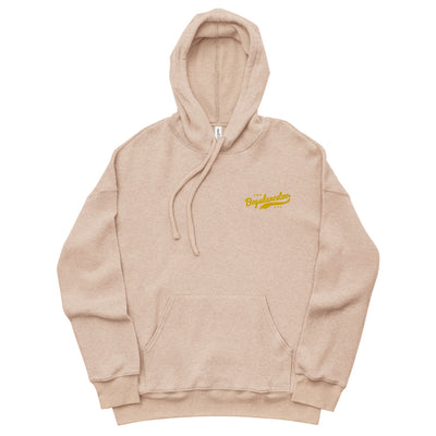 Boysdancetoo® Sport Script Embroidered Sueded Fleece Hoodie