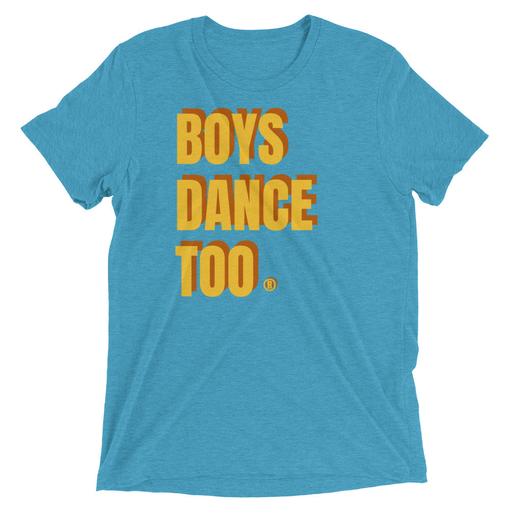 Boysdancetoo® Bold Print Adult Short Sleeve T-Shirt