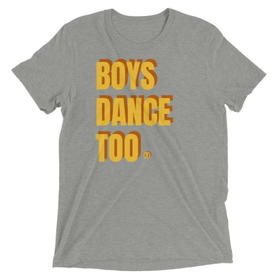 Boysdancetoo® Bold Print Adult Short Sleeve T-Shirt