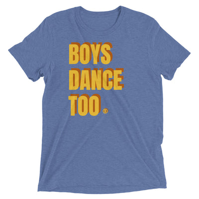 Boysdancetoo® Bold Print Adult Short Sleeve T-Shirt