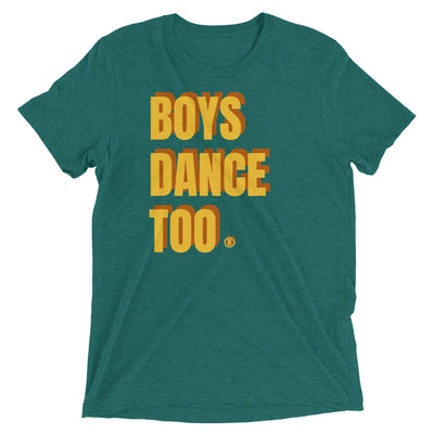 Boysdancetoo® Bold Print Adult Short Sleeve T-Shirt